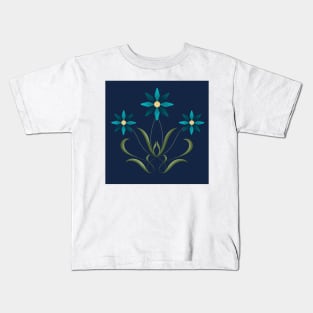 flower symmetry Kids T-Shirt